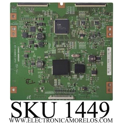 T-CON PARA TV SAMSUNG / NUMERO DE PARTE 35-D077053 / V546HK3-CPS1 / M$35-D077053-L$UR3220 / PANEL DE460CGM-C1 / MODELO UN46EH6000FXZA CS01	